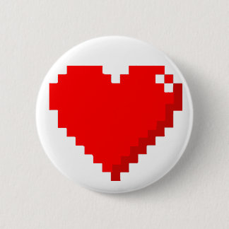 8-bits Button voor hart