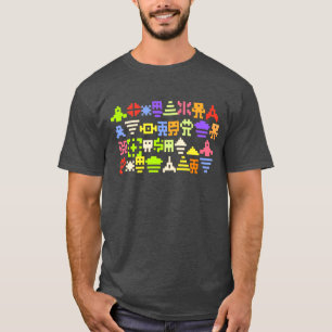 8-bits Classic Arcade Pixels Shirt