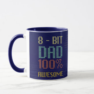 8-bits DAD 100 Geweldige Mok