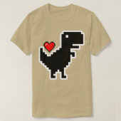 8-bits Dino T-shirt (Design voorkant)