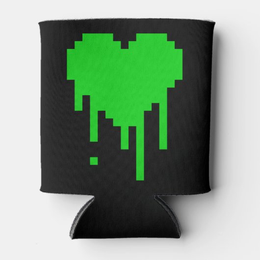 8-bits druppelend hart blikjeskoeler (Voorkant)