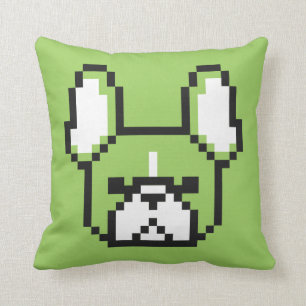 8-bits Frenchie Pillow Kussen