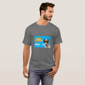 8-bits game over Jack Russell T-shirt (Voorkant volledig)