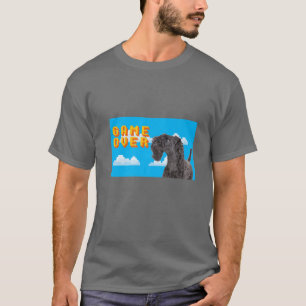 8-bits game over Kerry Blue Terrier T-shirt