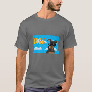 8-bits game over miniatuur Pinscher T-shirt