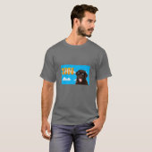 8-bits game over Newfoundland T-shirt (Voorkant volledig)
