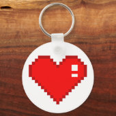 8-bits hart sleutelhanger (Voorkant)