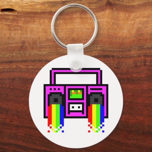8-bits inzoomdoos sleutelhanger (Voorkant)