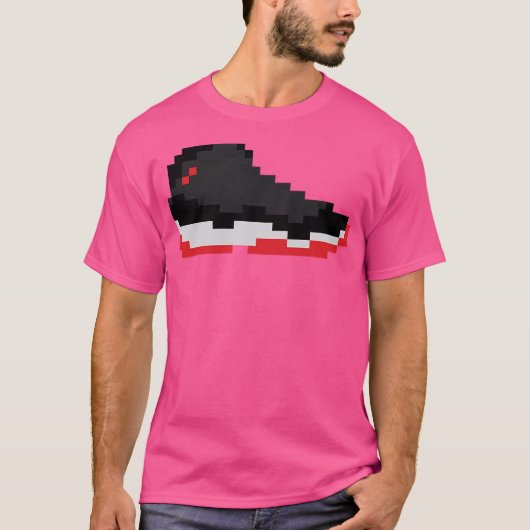 8-bits Jordan 11S - Alternatief T-shirt (Voorkant)