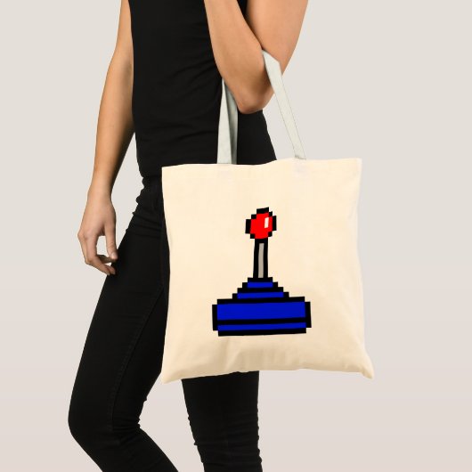 8-bits joystick tote bag (Voorkant (product))