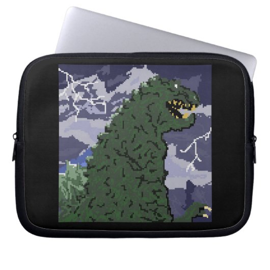 8-bits Kaiju Electronics Bag Laptop Sleeve (Voorkant)