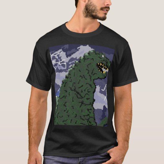8-bits Kaiju T-shirt (Voorkant)