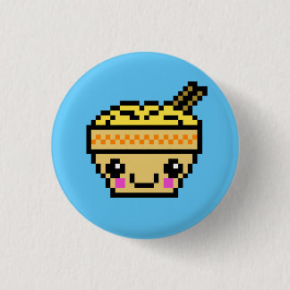 8-bits Kawaii Ramen Ronde Button 3,2 Cm