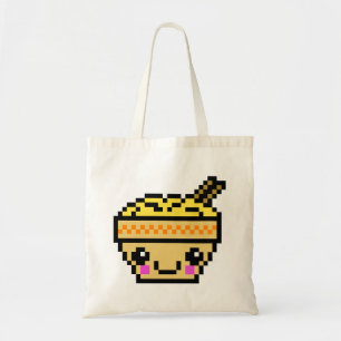 8-bits Kawaii Ramen Tote Bag