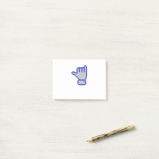 8-bits kerel post-it® notes (Op bureau)