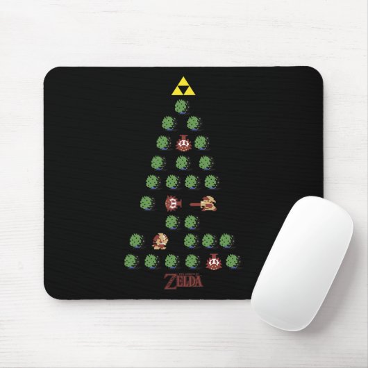 8-bits kerstboom muismat (Met muis)