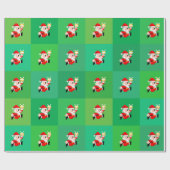 8-bits kerstcadeaupapier voor kerstcadeautjes cadeaupapier (Vlak)