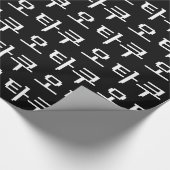 8-bits Koreaanse OTAKU 오타쿠 Hangul-taal Cadeaupapier (Hoek)