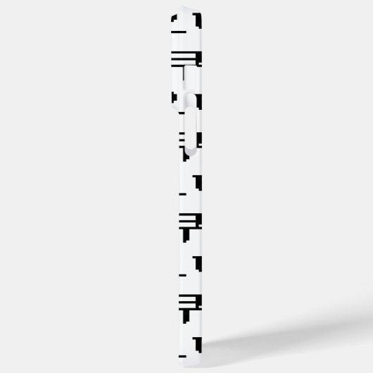 8-bits Koreaanse OTAKU 오타쿠 Hangul-taal Case-Mate iPhone Case (Achterkant / Links)