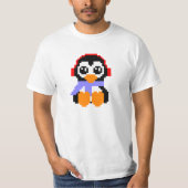 8-bits Penguin T-shirt (Voorkant)