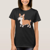 8-bits Pixel Corgi T-shirt (Voorkant)