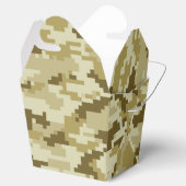 8-bits Pixel Digital Desert Camouflage / Camo Bedankdoosjes (Geopend)