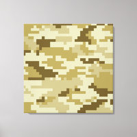 8-bits Pixel Digital Desert Camouflage / Camo