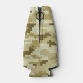 8-bits Pixel Digital Desert Camouflage / Camo Flesjeskoeler (Achterkant)