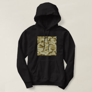 8-bits Pixel Digital Desert Camouflage / Camo Hoodie