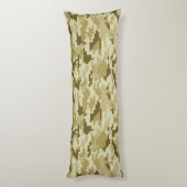 8-bits Pixel Digital Desert Camouflage / Camo Lichaamskussen (Achterkant (Verticaal))