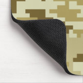 8-bits Pixel Digital Desert Camouflage / Camo Muismat (Hoek)