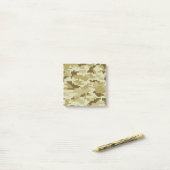 8-bits Pixel Digital Desert Camouflage / Camo Post-it® Notes (Op bureau)