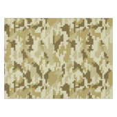 8-bits Pixel Digital Desert Camouflage / Camo Tafelkleed (Voorkant (Horizontaal))
