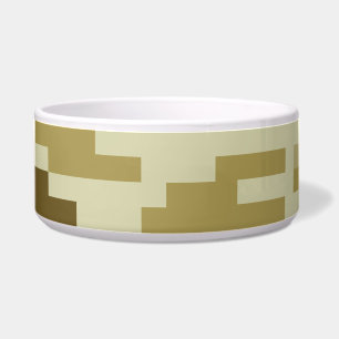 8-bits Pixel Digital Desert Camouflage / Camo Voerbakje