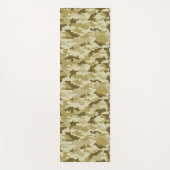 8-bits Pixel Digital Desert Camouflage / Camo Yogamat (Voorkant)
