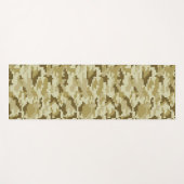 8-bits Pixel Digital Desert Camouflage / Camo Yogamat (Voorkant (horizontaal))