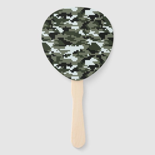 8-bits Pixel Digital Urban Camouflage / Camo Handwaaier (Voorkant)