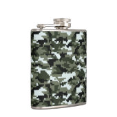 8-bits Pixel Digital Urban Camouflage / Camo Heupfles (Rechts)