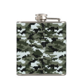 8-bits Pixel Digital Urban Camouflage / Camo Heupfles (Achterkant)