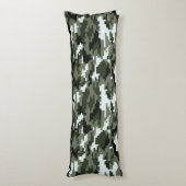 8-bits Pixel Digital Urban Camouflage / Camo Lichaamskussen (Achterkant (Verticaal))