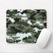 8-bits Pixel Digital Urban Camouflage / Camo Muismat (Met muis)