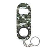 8-bits Pixel Digital Urban Camouflage / Camo Sleutelhanger Flessenopener (Achterkant)