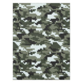 8-bits Pixel Digital Urban Camouflage / Camo Tafelkleed (Voorkant)