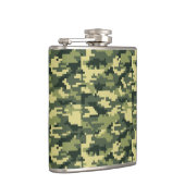 8-bits Pixel Digital Woodland Camouflage / Camo Heupfles (Rechts)