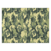 8-bits Pixel Digital Woodland Camouflage / Camo Tafelkleed (Voorkant (Horizontaal))