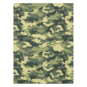 8-bits Pixel Digital Woodland Camouflage / Camo Tafelkleed (Voorkant)