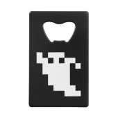8-bits Pixel Ghost Creditkaart Flessenopener (Achterkant)