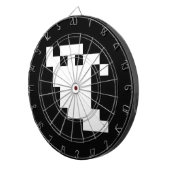 8-bits Pixel Ghost Dartbord (Voorkant Rechts)