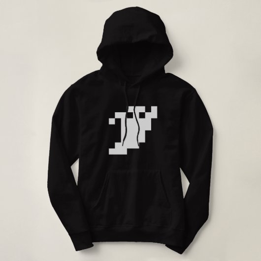 8-bits Pixel Ghost Hoodie (Design voorkant)