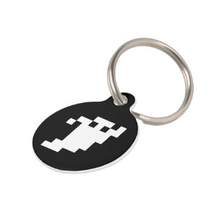 8-bits Pixel Ghost Huisdierpenning